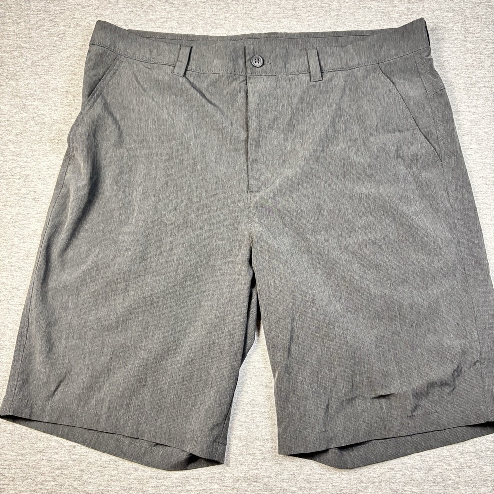 Old Navy Active Shorts Men's Size 36 Gray Golf Shorts Quick-Dry Stretch